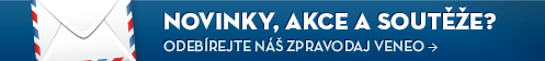 Novinky, akce a soutěže? Odebírejte náš Zpravodaj Veneo