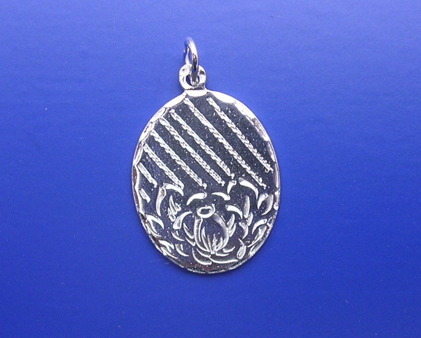 Přívěsek medailon Z022, Materiál: Stříbro, ryzost 925/1000