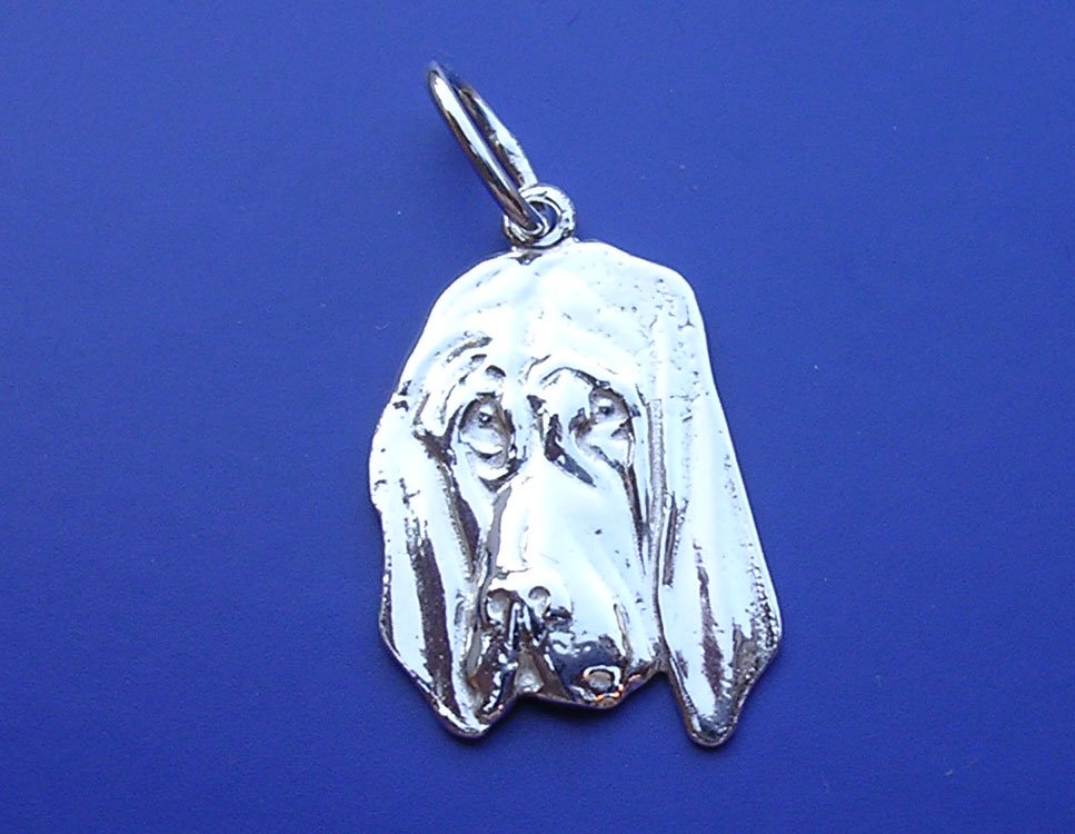Přívěsek hlava - pes Z276, Materiál: Stříbro, ryzost 925/1000