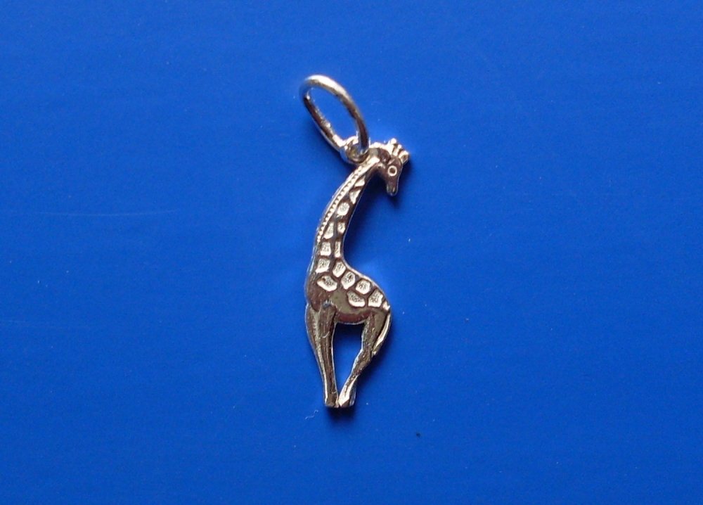 Přívěsek žirafa Z159, Materiál: Bílé zlato, ryzost 585/1000